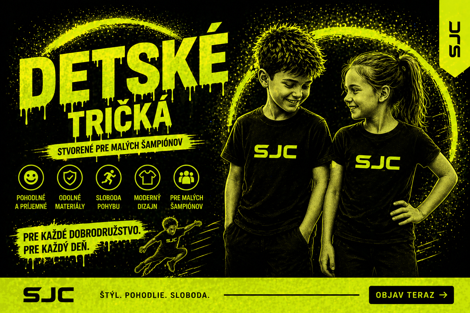 aBaner DETSKE TRICKA SJC 2